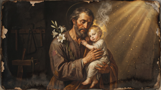The Litany of St Joseph — ancient Catholic altarpiece