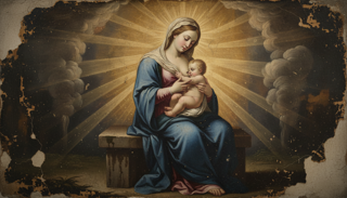 Novena to Our Lady Of La Leche — ancient Catholic altarpiece