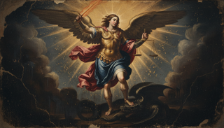 Novena to St Michael the Archangel — ancient Catholic altarpiece