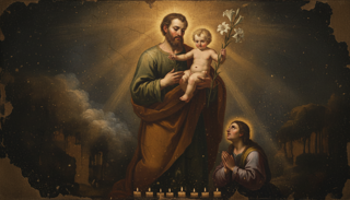 The Novena to St Joseph That Never Fails — ancient Catholic altarpiece