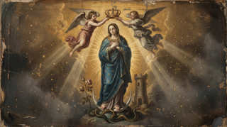 The Litany of the Blessed Virgin Mary (Litany of Loreto) — ancient Catholic altarpiece