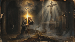 O Sinal da Cruz: Como Fazer e o Que Significa — antiga pintura católica