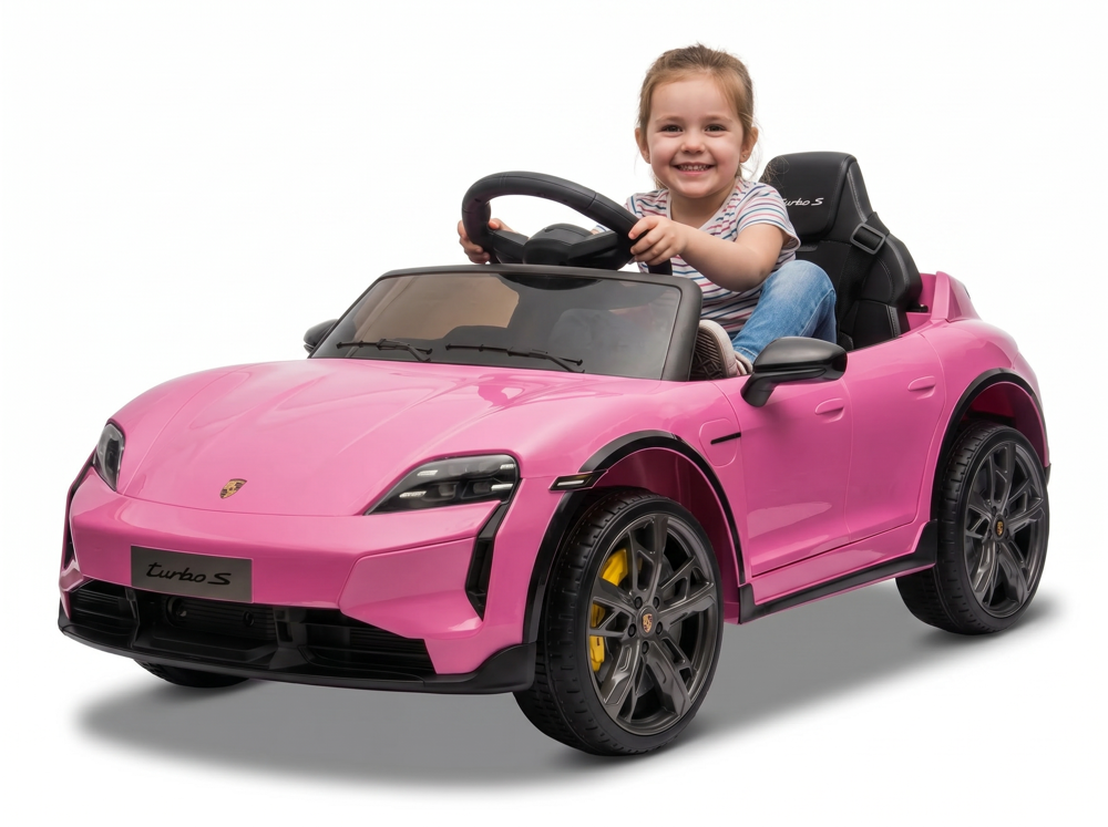 Porsche Taycan enfant — optiques LED quatre points