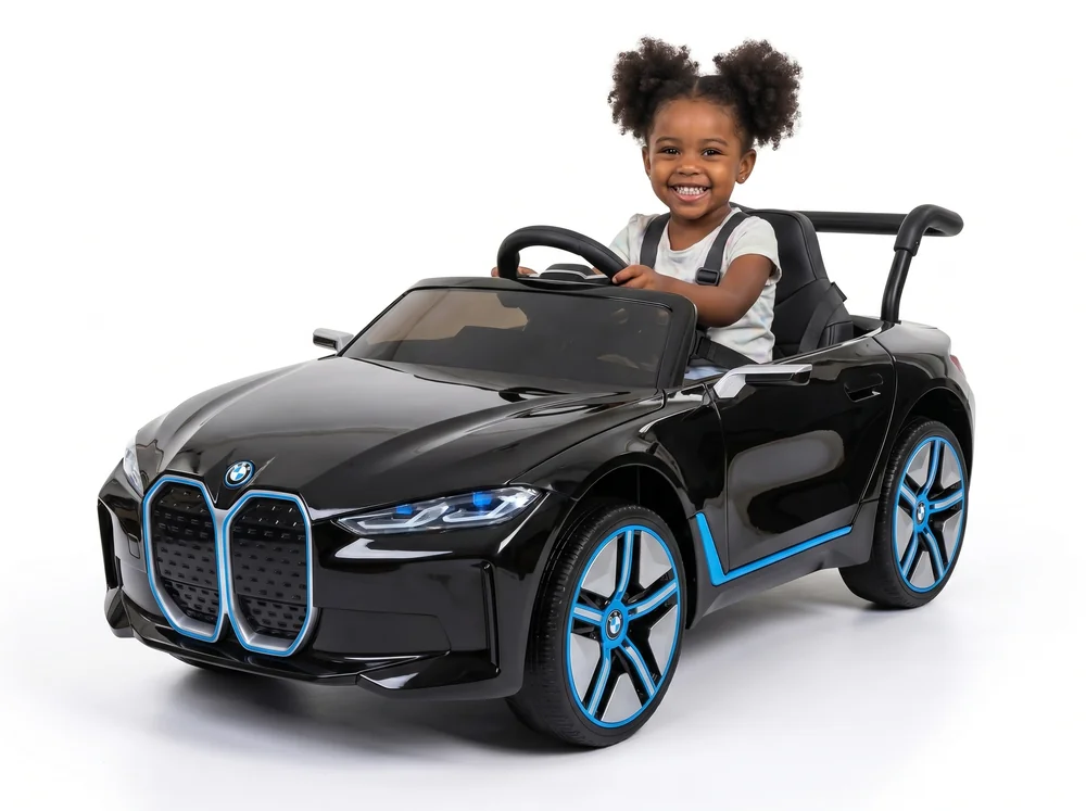 BMW i4 — voiture électrique enfant, image d'en-tête