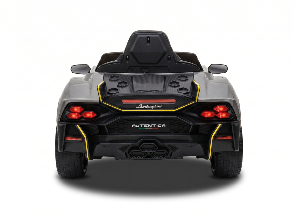 Lamborghini Auténtica enfant 12V violet vue arrière