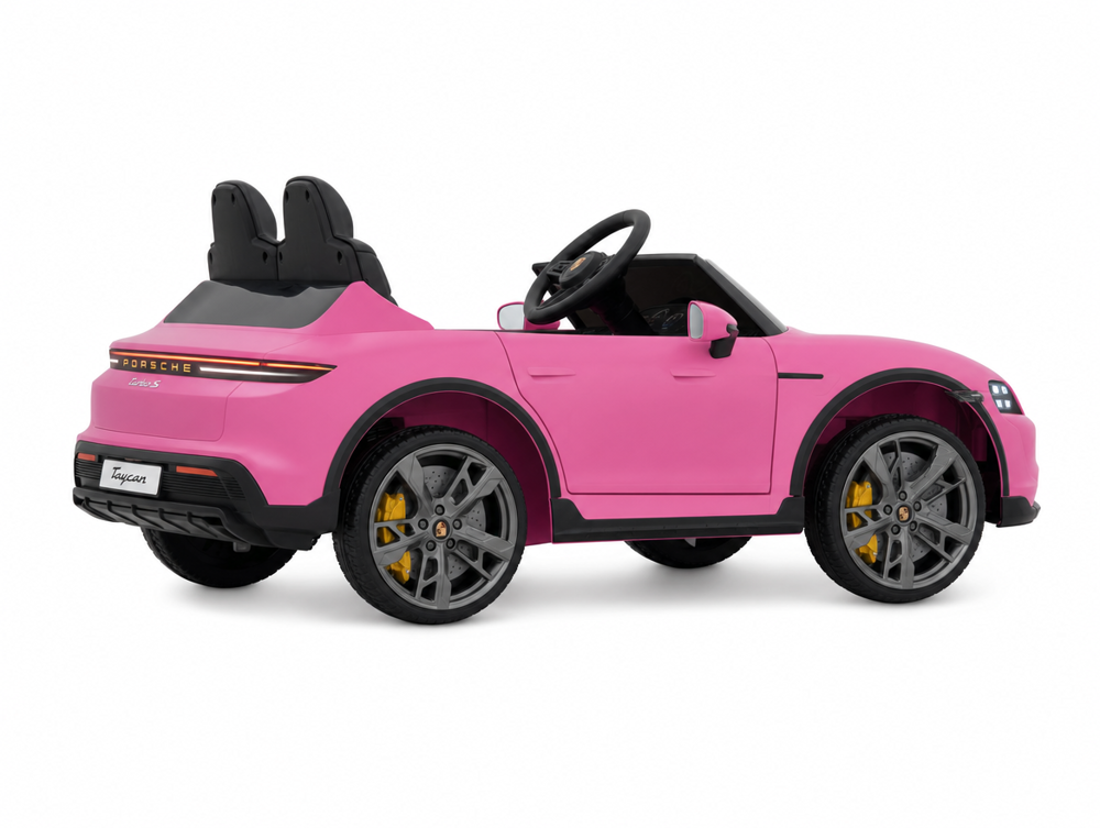 Porsche Taycan enfant 24V duo frère sœur