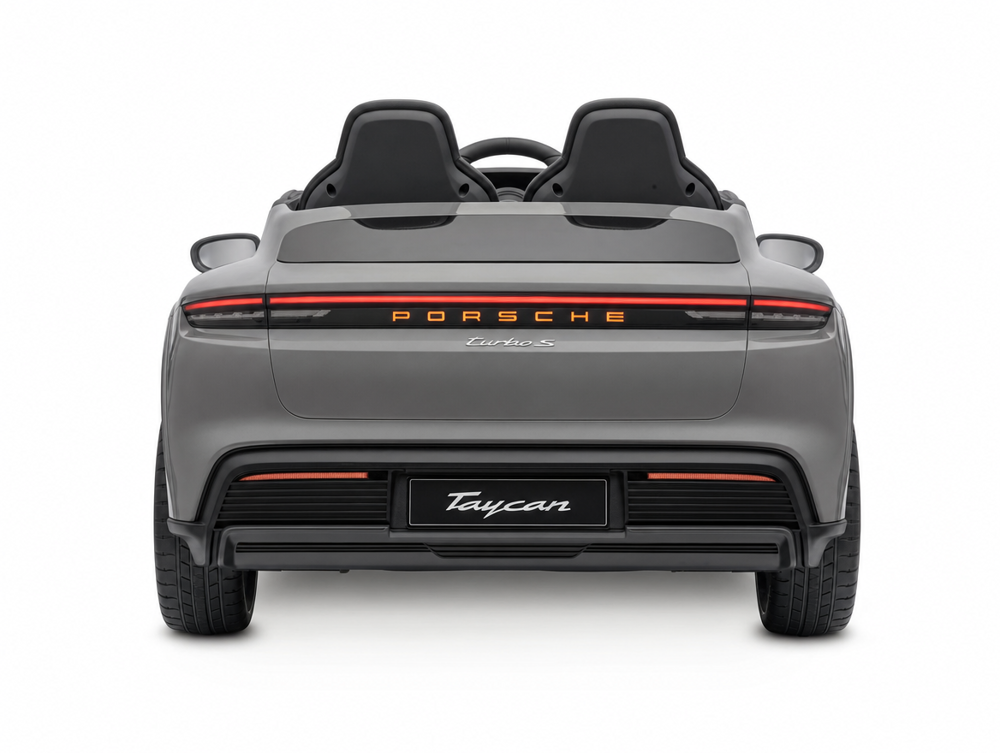Porsche Taycan enfant biplace deux sièges baquets