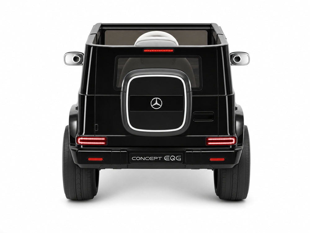 Mercedes EQG enfant 12V — vue détail bandeau LED frontal