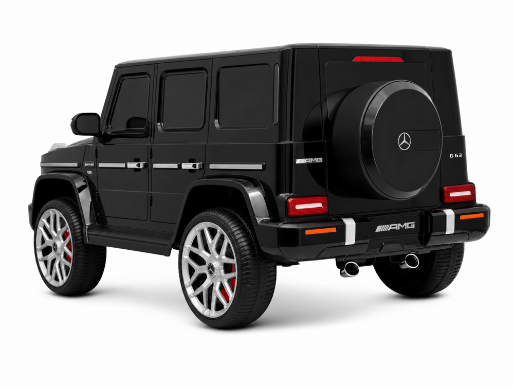 Mercedes G63 AMG enfant 24V 2 places — version blanche