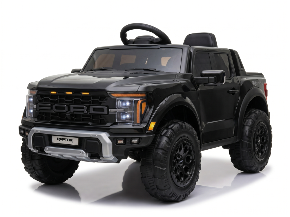 Ford Raptor enfant monoplace rouge profil