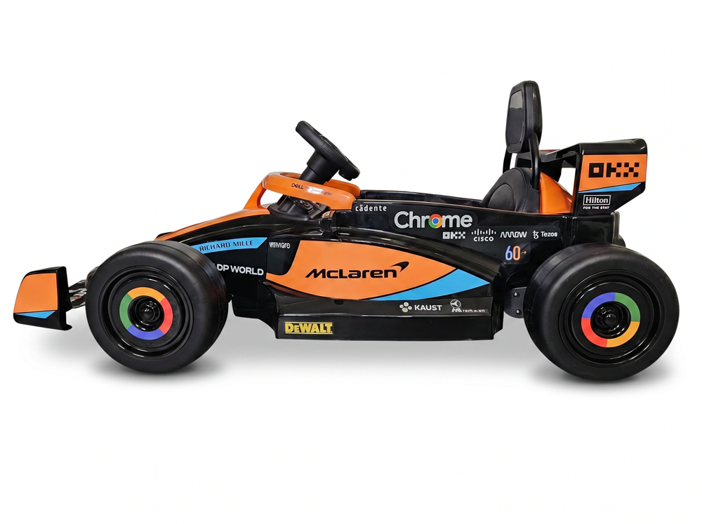 McLaren Formula 1 enfant orange papaya aileron arrière