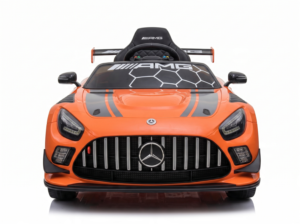 Voiture électrique enfant Mercedes GT3 AMG 12V noir métallisé