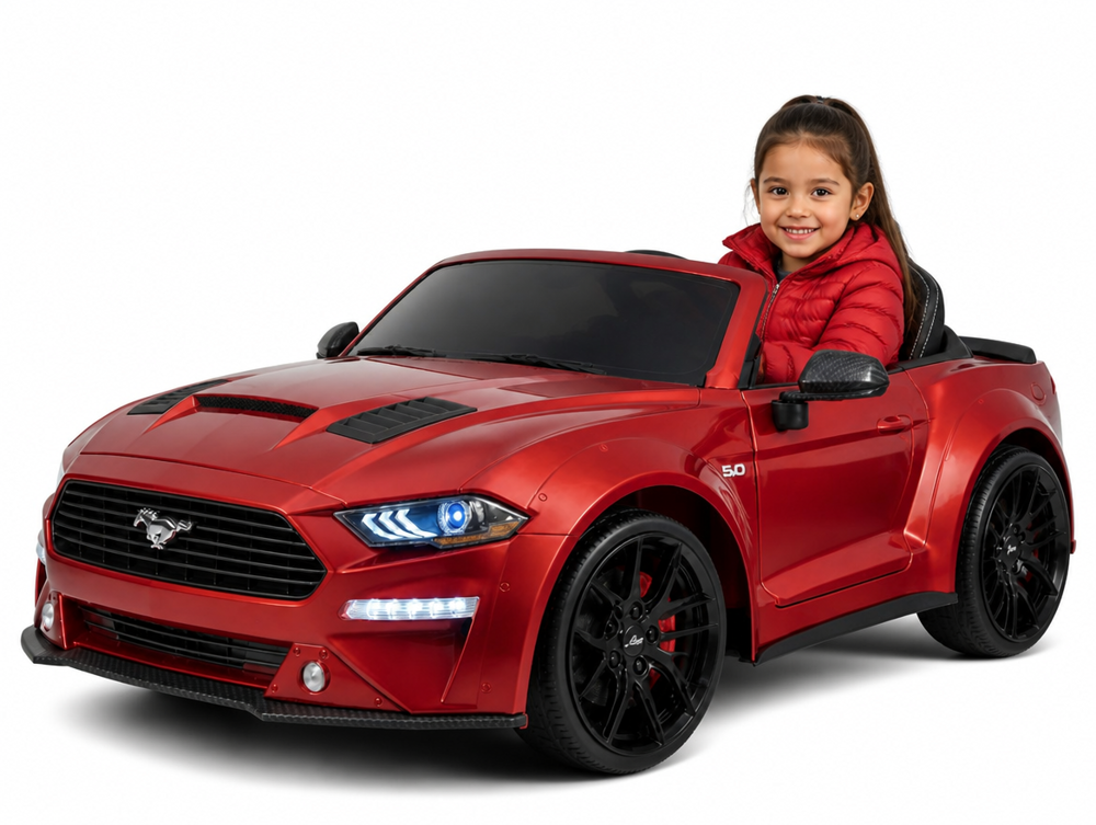 Ford Mustang Drift enfant 24V, calandre verticale et bande GT