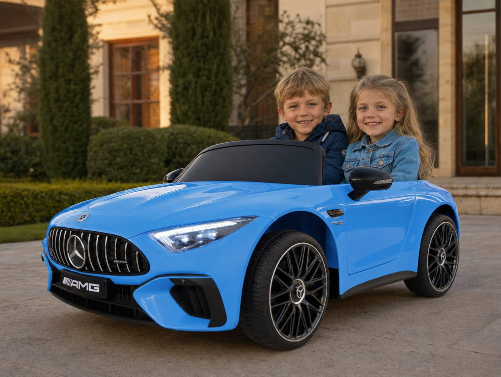Mercedes SL 63 AMG enfant 12V trois-quarts arrière