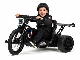 Tricycle Drift Électrique — voiture électrique enfant, image d'en-tête